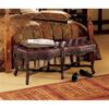 Design Toscano Berkeley Square Leather Bench AF1297